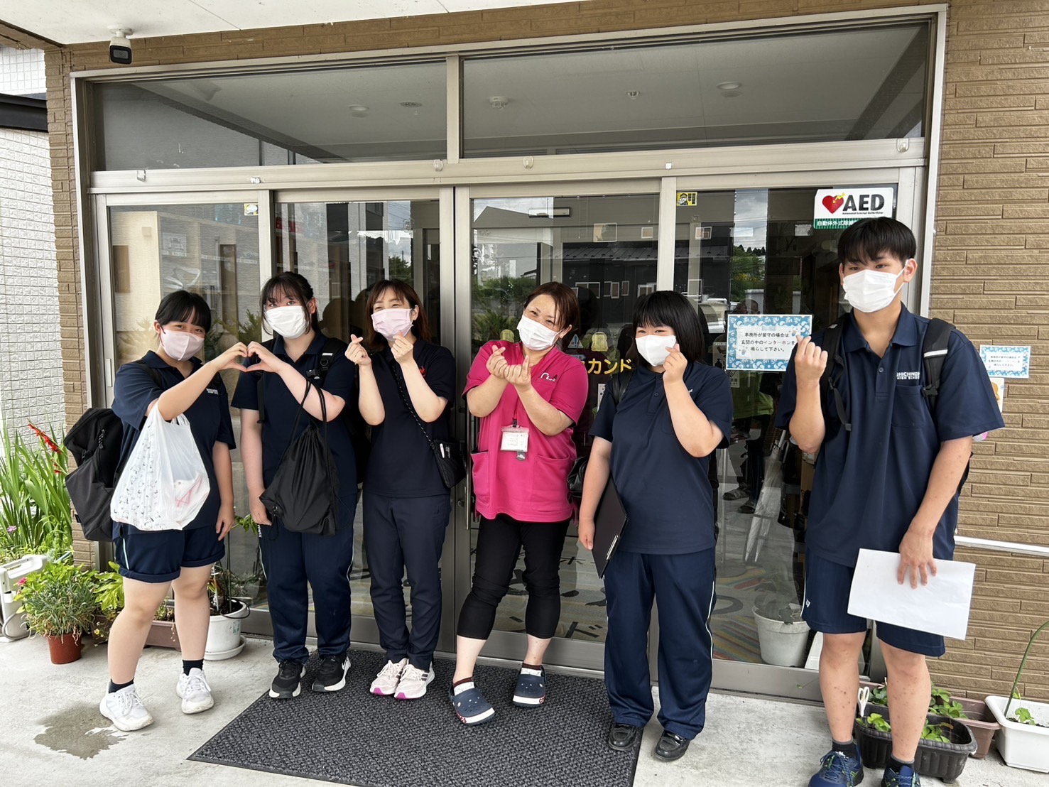 七戸高校地元企業見学会