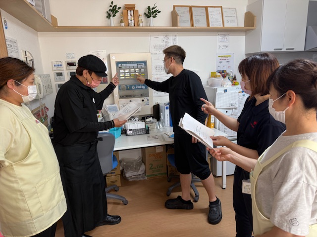 🔥今年度最後の避難訓練🔥ε≡≡ヘ( ´Д`)ノ