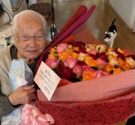 ㊗ 飯田暢子様105歳の誕生日🎉