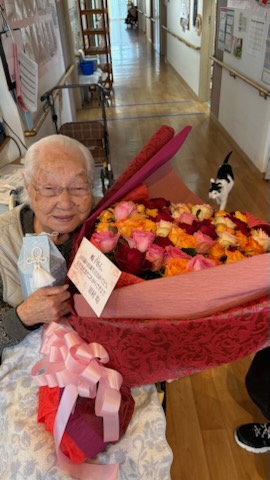 ㊗ 飯田暢子様105歳の誕生日🎉